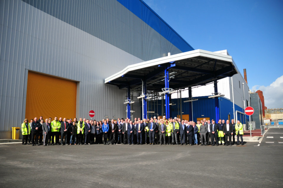 Sellafield unveils new plant to support clean up