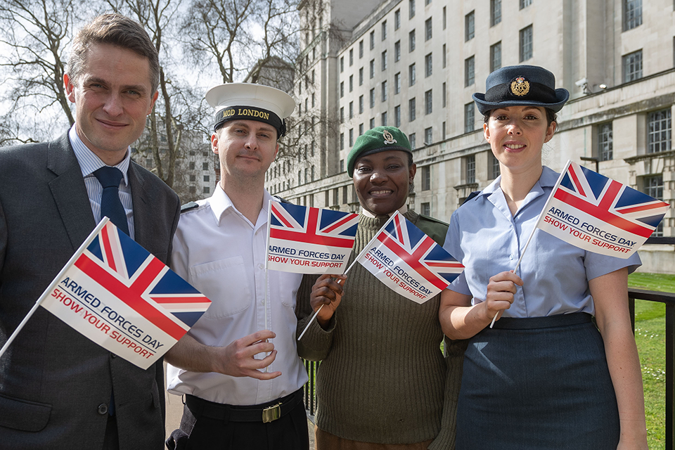 100 days to go until Armed Forces Day 2019