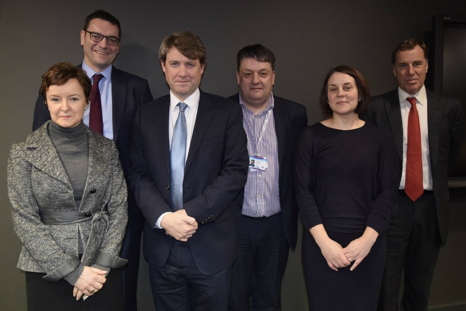 Universities Minister visits Student Loans HQ in Glasgow