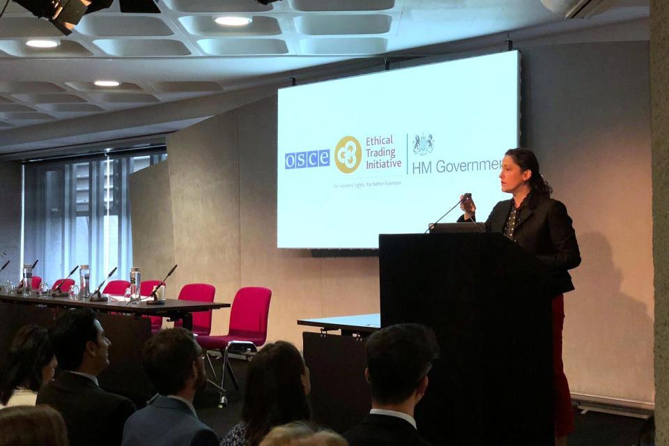 Government leads the way in tackling modern slavery in public procurement