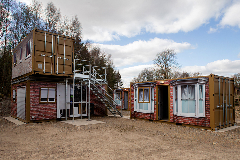 Investment in Catterick training area creates challenging urban training environment