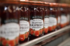 Jars of Mackays jam