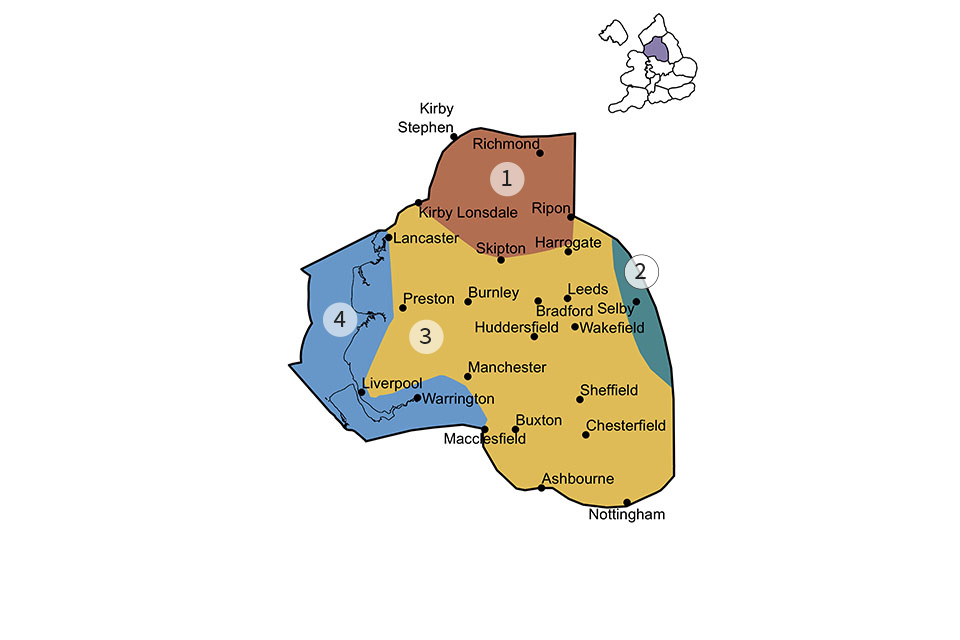 Pennines region