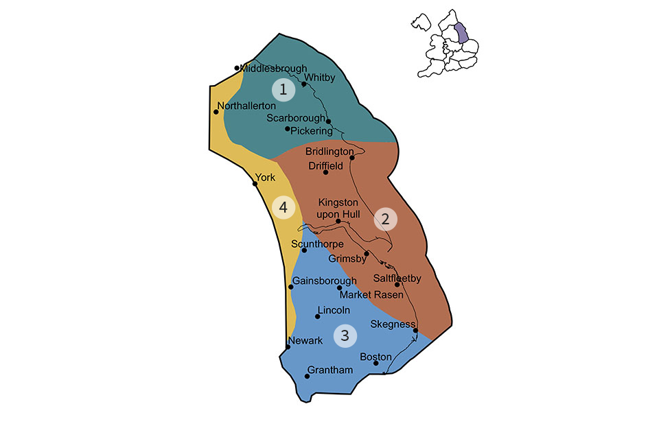 Eastern England region