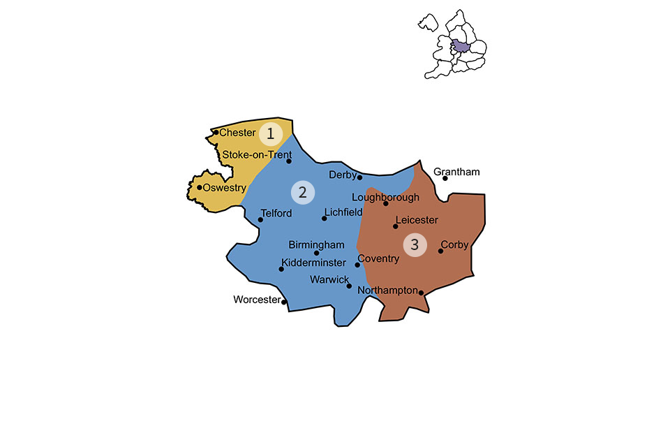 Central England region