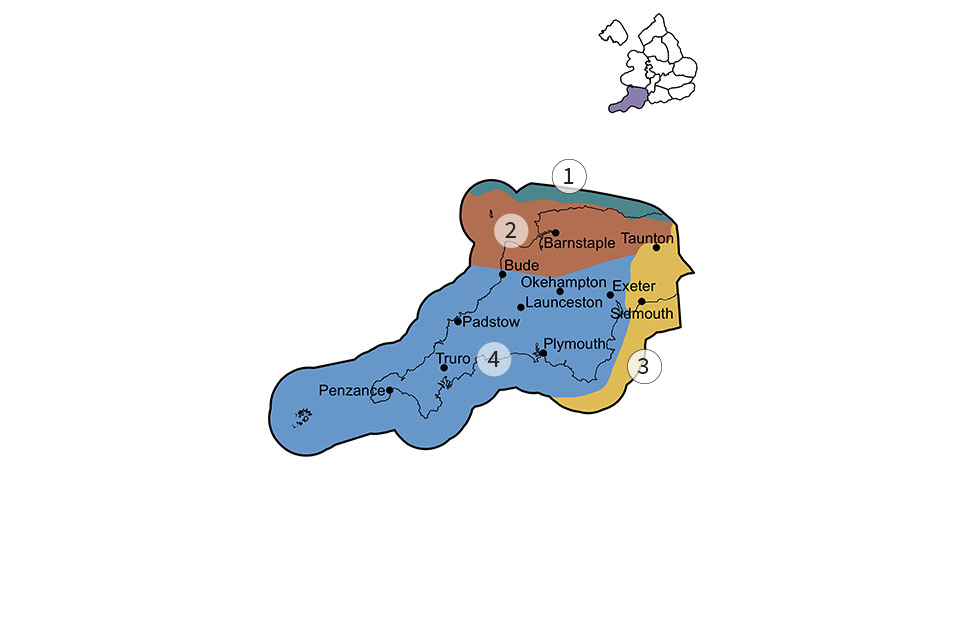 South West England region