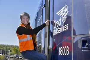 Debbie Francis, Direct Rail Services’ Managing Director