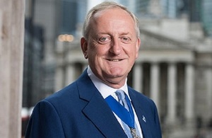 Peter Estlin, the Lord Mayor of London