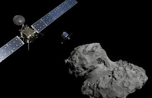 Rosetta spacecraft.