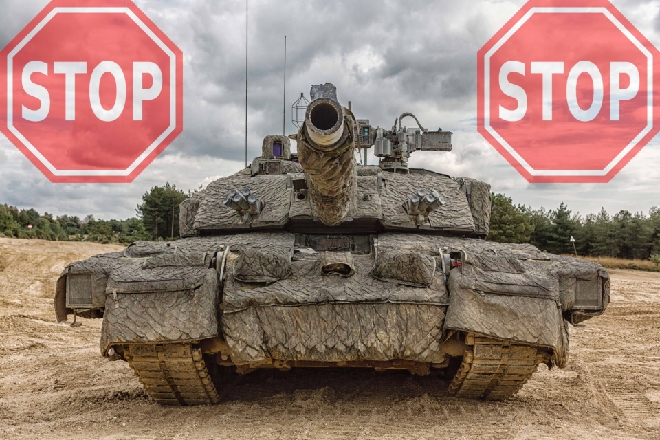 Do you have an innovative new way to stop a tank?