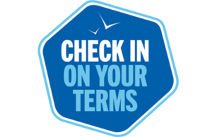 Check in on your terms logo