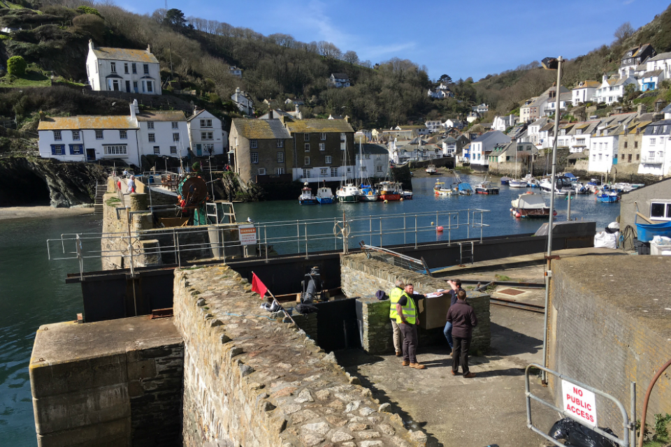 Polperro tidal gate repairs to start next week