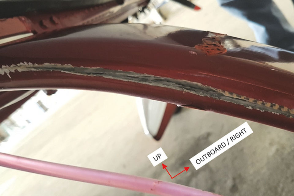 Czech Sport Aircraft Sportcruiser, landing gear damage