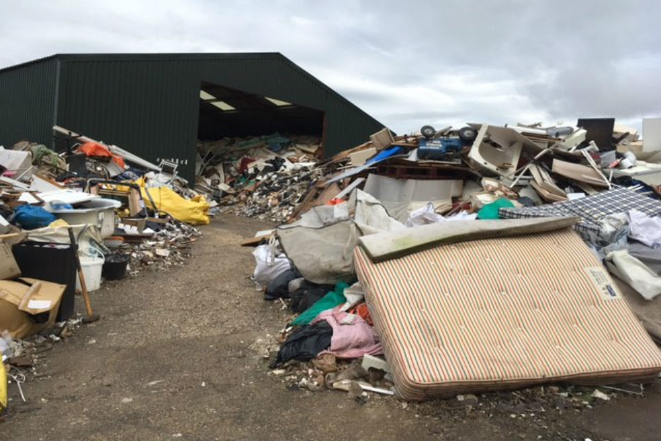 Waste overwhelms Dorset brothers' recycling business