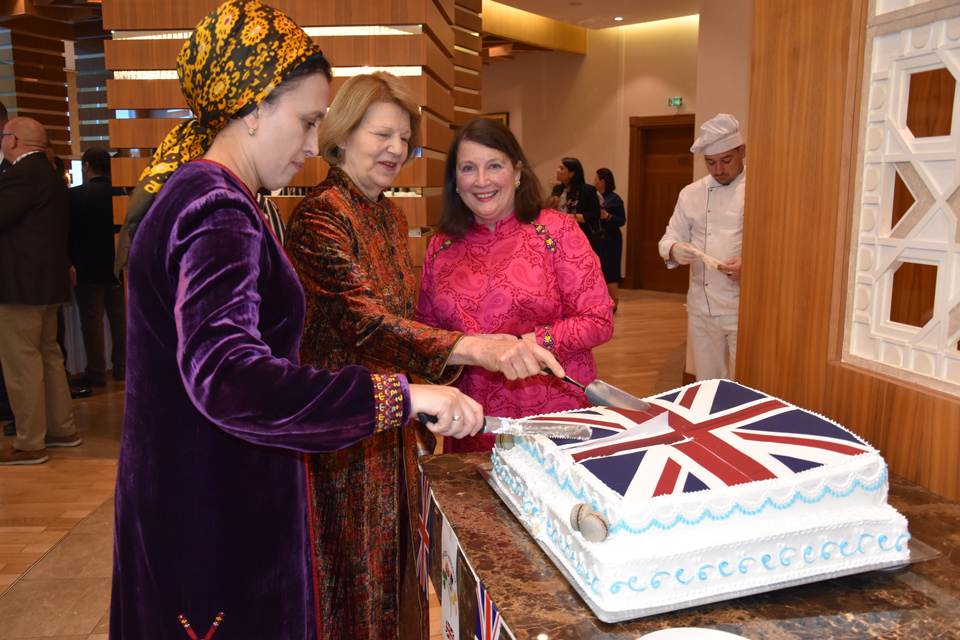 Queen's Birthday celebration in Ashgabat