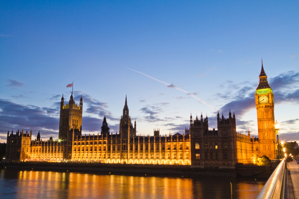 Government introduces bill to tackle Palace of Westminster fire risk