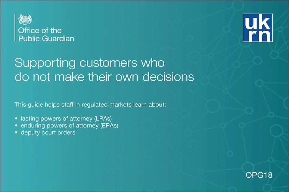 New guide to help consumer markets better support adults at risk