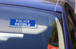 Welsh police sign