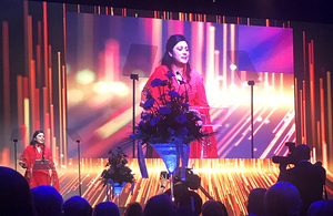 Rail Minister Nusrat Ghani at Women in Rail Awards