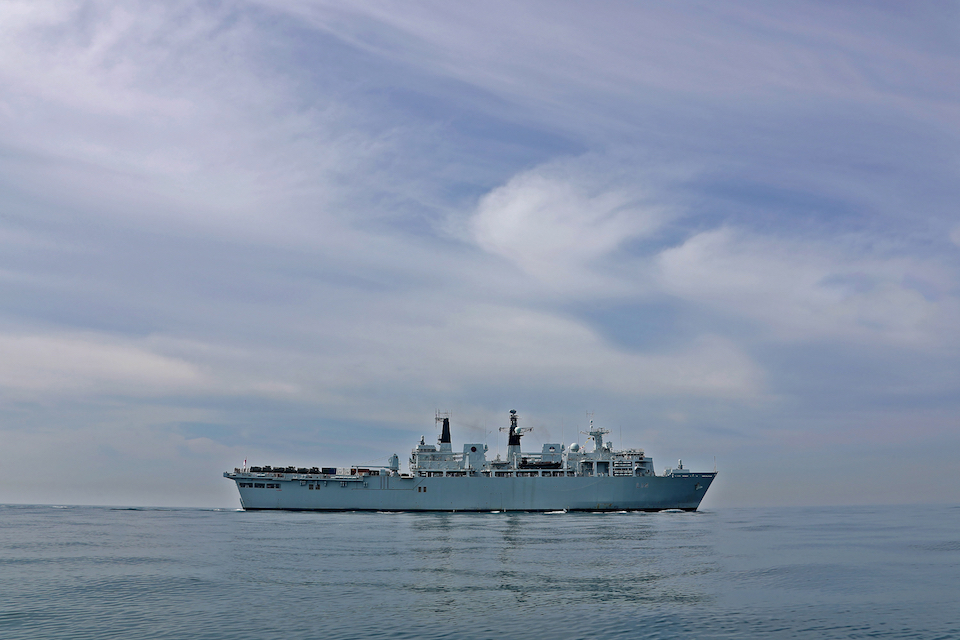 Thousands of troops from UK led force begin milestone maritime training deployment