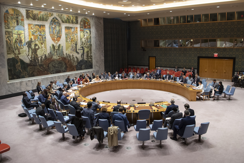 UN Security Council briefing on Syria (UN Photo)
