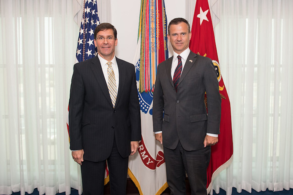 Minister for the Armed Forces visits Washington ahead of Presidential State Visit