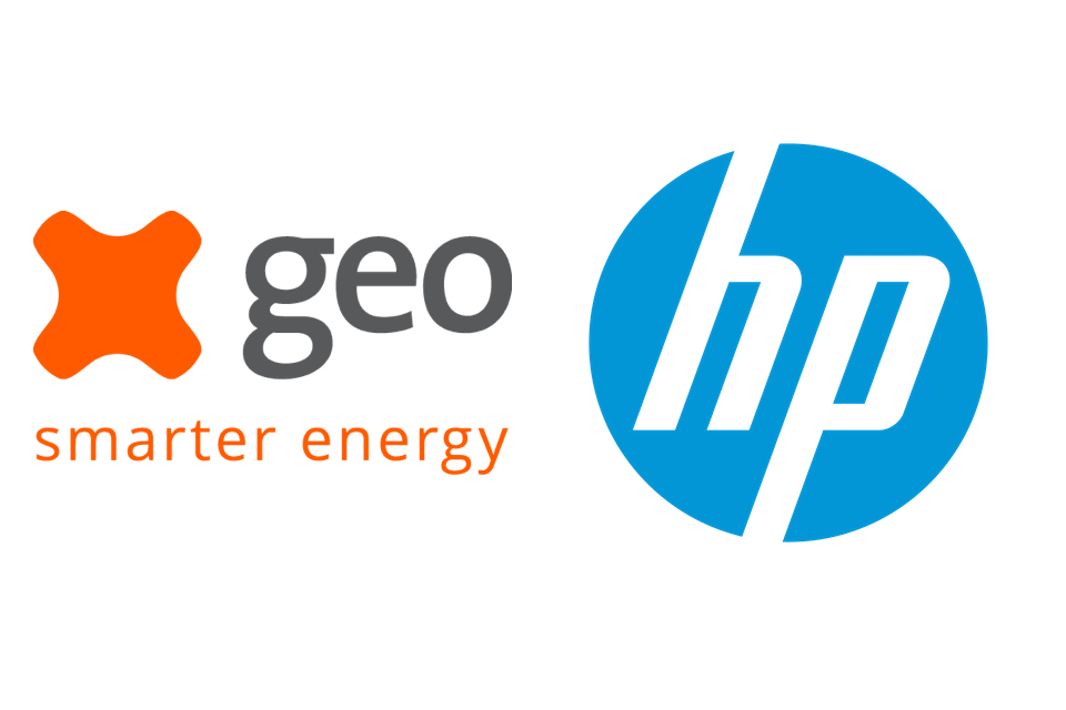Geo and HP logos