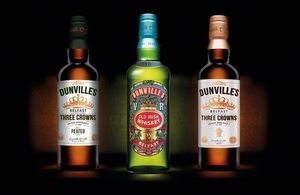 Dunville's whiskey range
