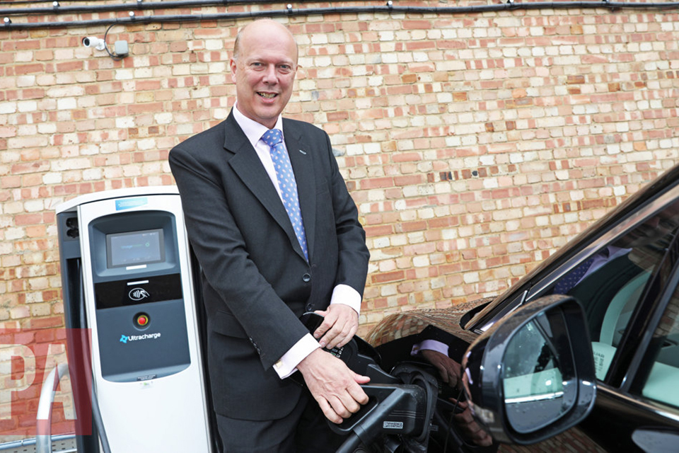 Transport Secretary leads the way in transition to a zero emission future