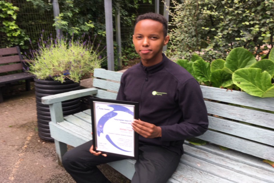 Young engineer Ahmed takes national title