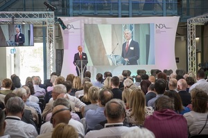 NDA CEO David Peattie addresses delegates at Stakeholder Summit 2018 