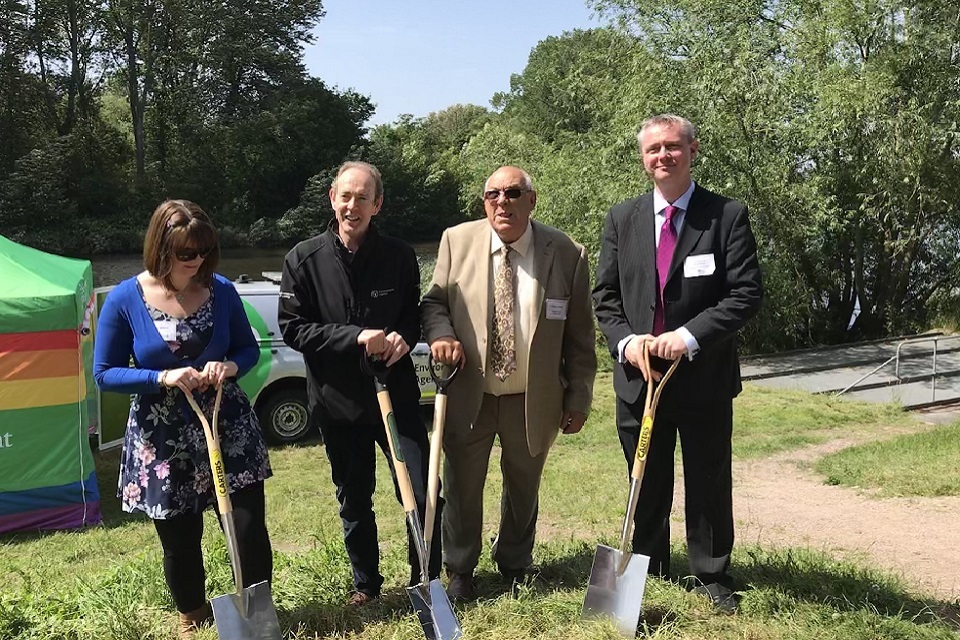 Major flood scheme gets underway in Burton upon Trent