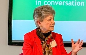 Dame Fiona Caldicott the National Data Guardian for Health and Social Care