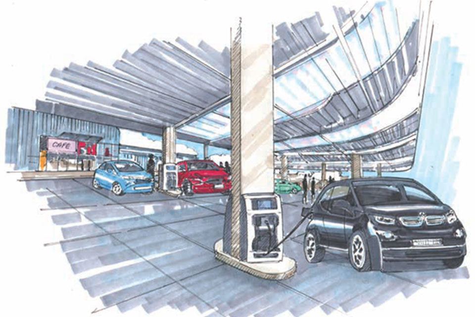 Solar, high speed and wifi charging set to revolutionise electric transport