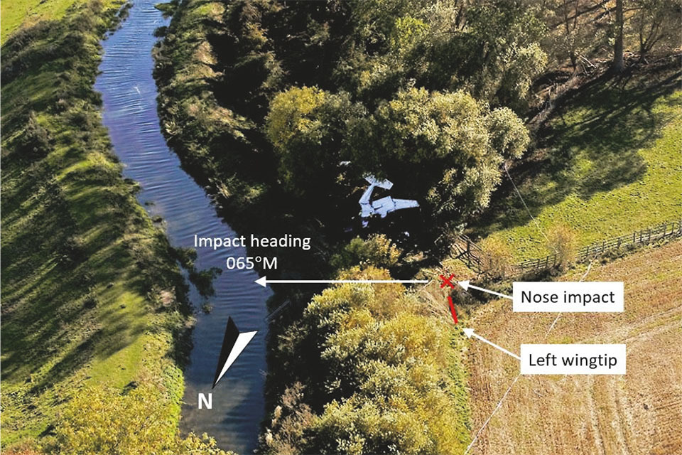 AAIB report: Reims Cessna F172N Skyhawk, fatal accident