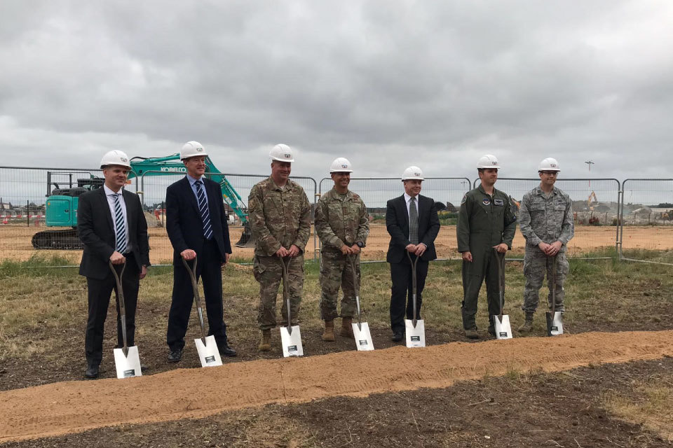 Construction begins on F35 infrastructure at RAF Lakenheath