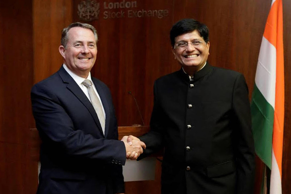 UK and India leaders celebrate strong financial ties - GOV.UK