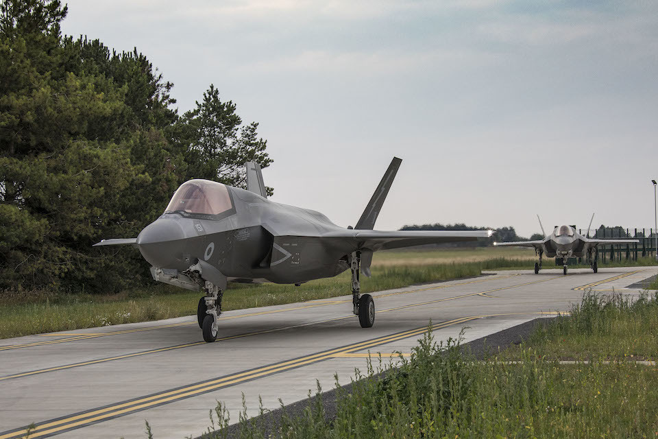 Second Lightning fighter jet squadron arrives in UK