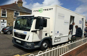 TB find and treat van