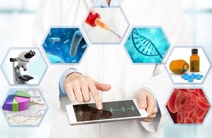 point of care diagnostics concept image