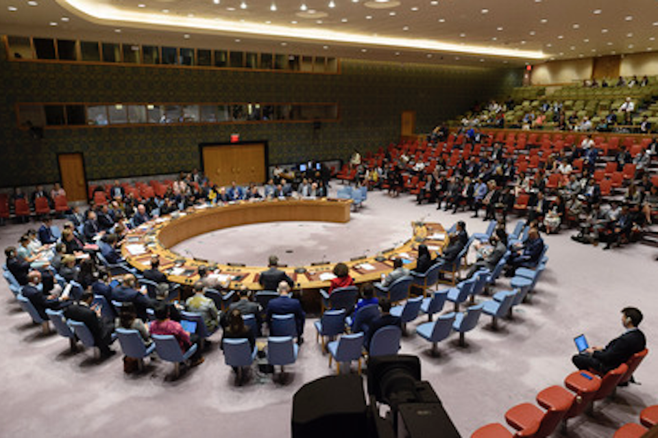 UN Security Council briefing on the Middle East (UN Photo)