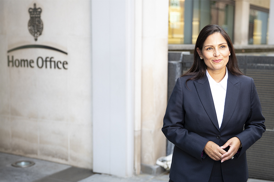 Priti Patel appointed Home Secretary