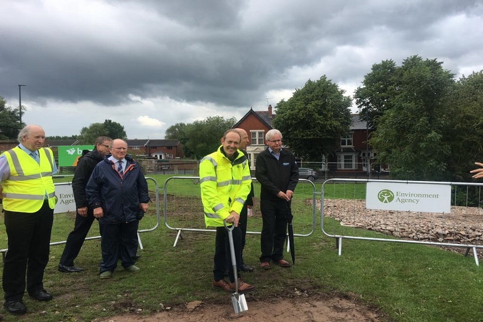 £25m Flood Risk Management Scheme for Carlisle gets underway