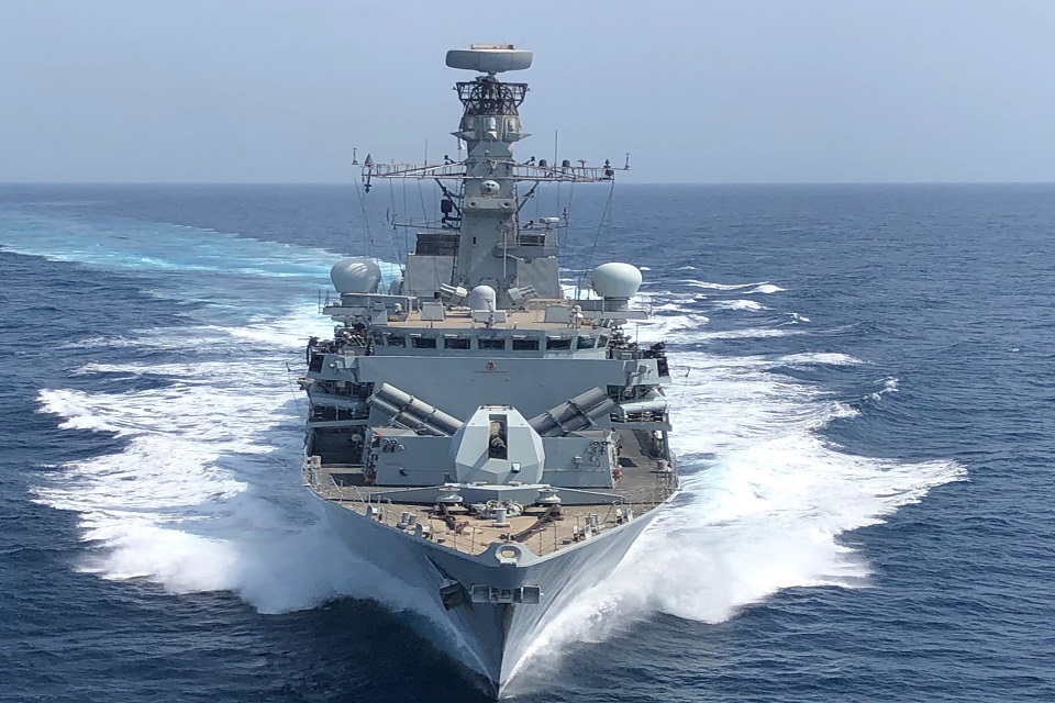 UK joins international maritime security mission in the Gulf