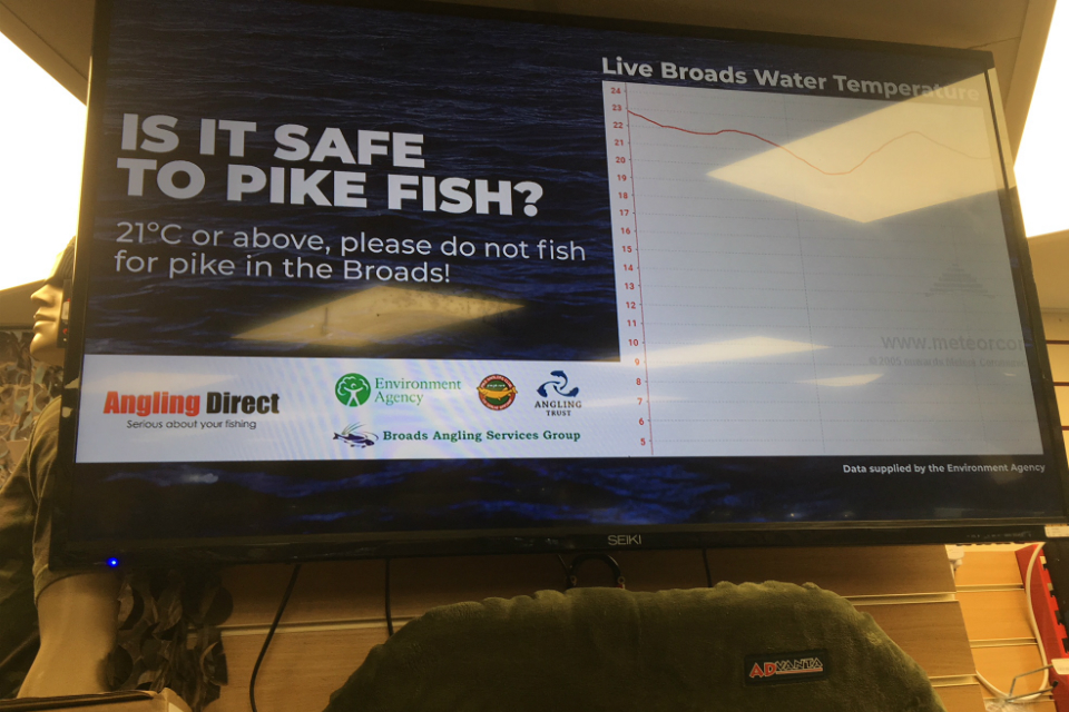 Anglers urged to protect fish stocks in warm weather