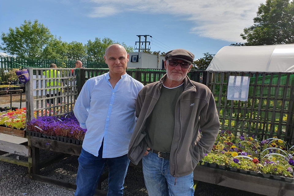 Sellafield's helping hand for gardening charity