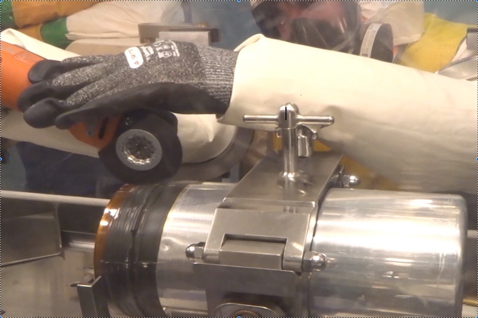 Successful start for Sellafield repackaging mission