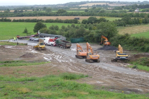 View of the vehicles seized