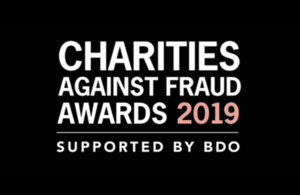 Charities Against Fraud Awards 2019 logo.