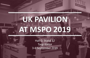 UK pavilion MSPO